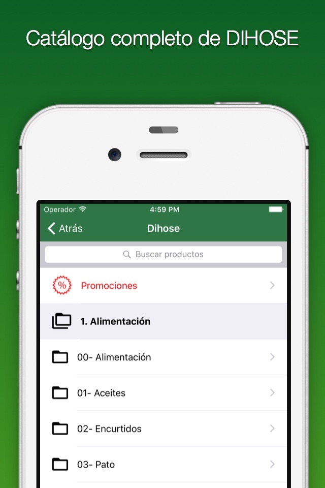 DIHOSE catálogo y pedidos screenshot 3