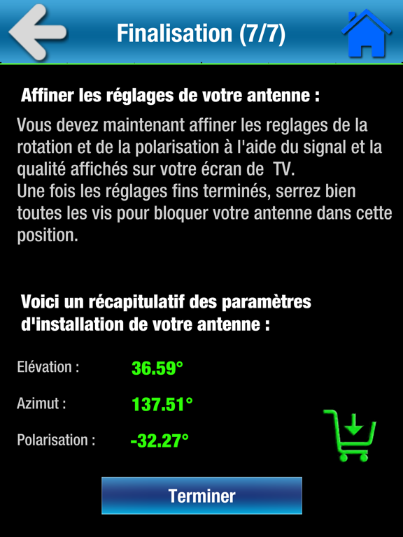 SatCatcher Réglage Parabole SatCatcher Réglage Parabole