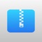 Unzip app is a zip file management tool