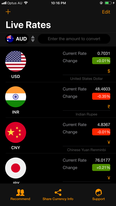 How to cancel & delete Currency Converter - LiveRates from iphone & ipad 1