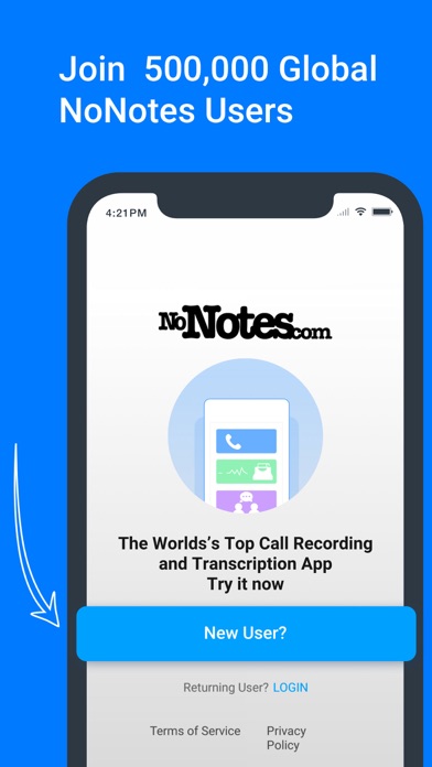 Call Recording by NoNotes.com screenshot