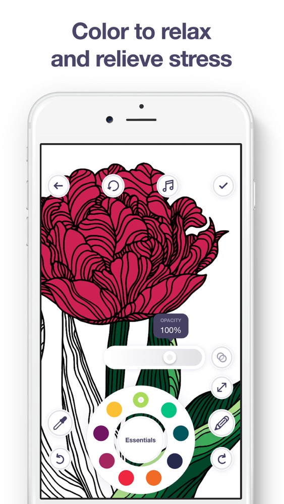 Coloring Book for Adults App. App for iPhone - Free ...