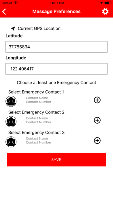Here I Am - Emergency App screenshot 3