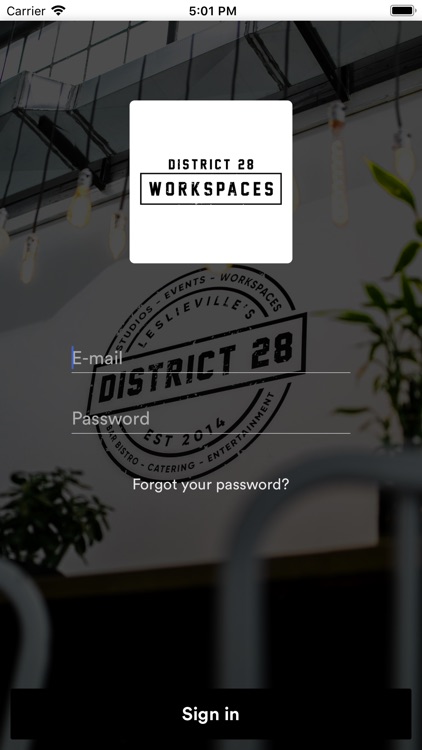 District 28 Workspaces App