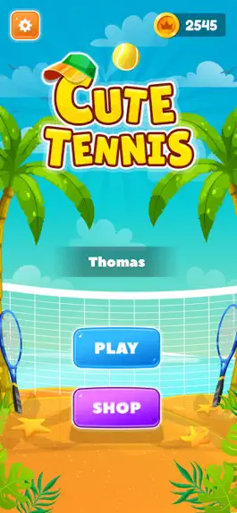 Game screenshot Cute Tennis mod apk