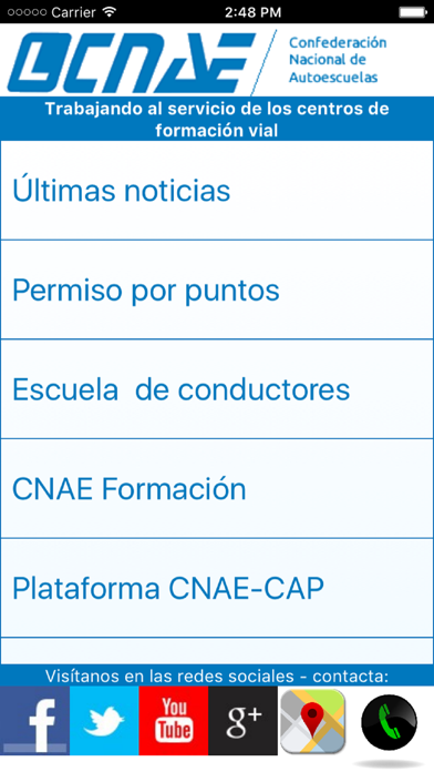 How to cancel & delete CNAE Confederación Nacional AE from iphone & ipad 1