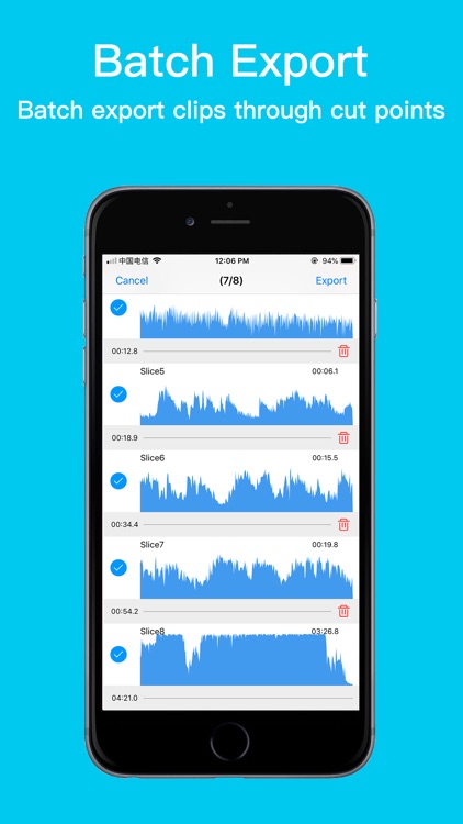 EZAudioCut - Audio Editor Lite screenshot-3