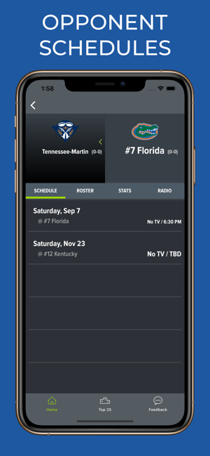 Florida Football Schedules(圖6)-速報App