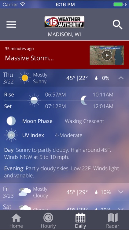 NBC15 Weather Authority screenshot-4