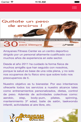 Arrayanes Fitness Center screenshot 3