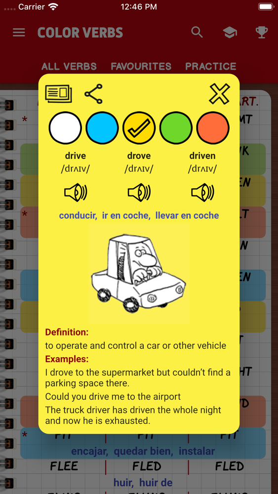 Irregular Verbs Color Verbs App For IPhone Free Download Irregular Verbs Color Verbs For