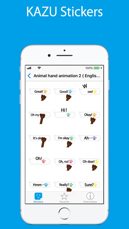KAZU Stickers screenshot-3