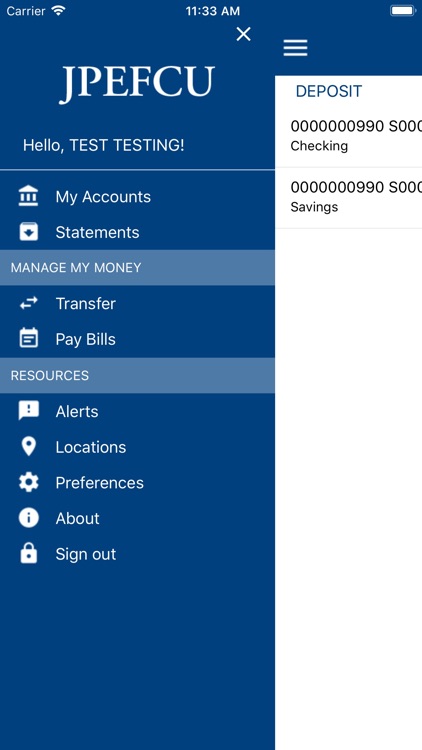 JPEFCU Mobile Banking by JEFFERSON PARISH EMPLOYEES