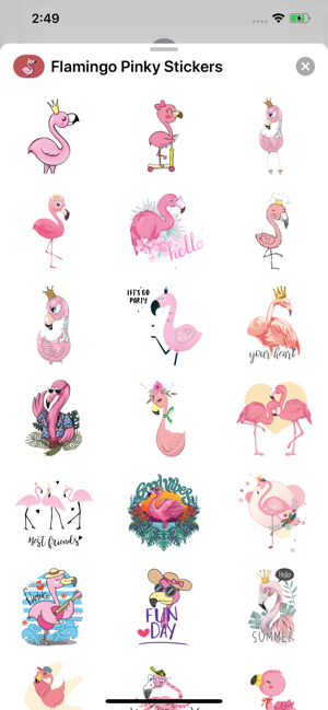 Flamingo Pinky Stickers(圖2)-速報App