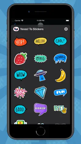 Game screenshot Yesss! To Stickers apk