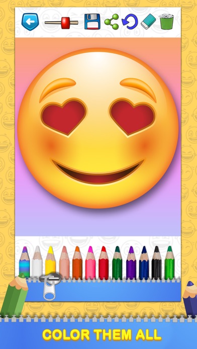 How to cancel & delete Emoticon Coloring book – color emoticons from iphone & ipad 4