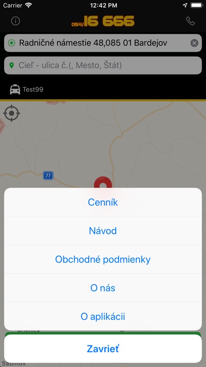 Taxi Piráti Bardejov screenshot-3