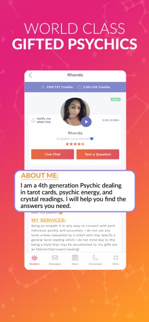 Psychic Txt - Live Readings(圖4)-速報App