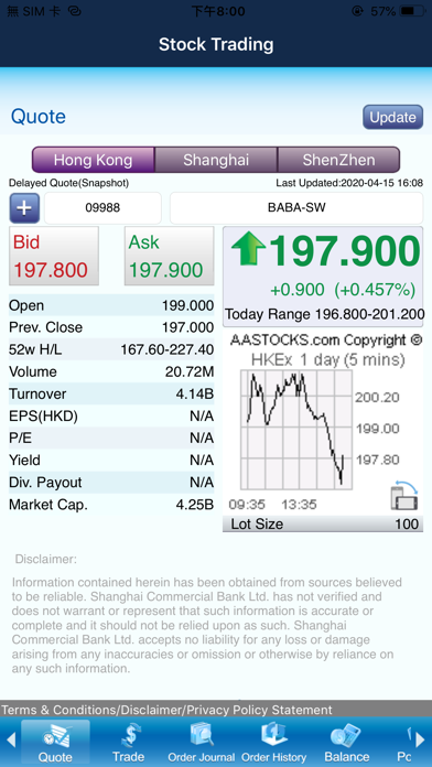 Shacom Stock screenshot 4
