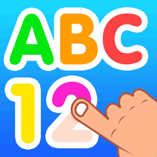 ABC 123 Write Tracing Letters Icon