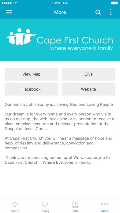 How to cancel & delete Cape First Church from iphone & ipad 3