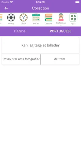Game screenshot Danish-Portuguese Dictionary hack