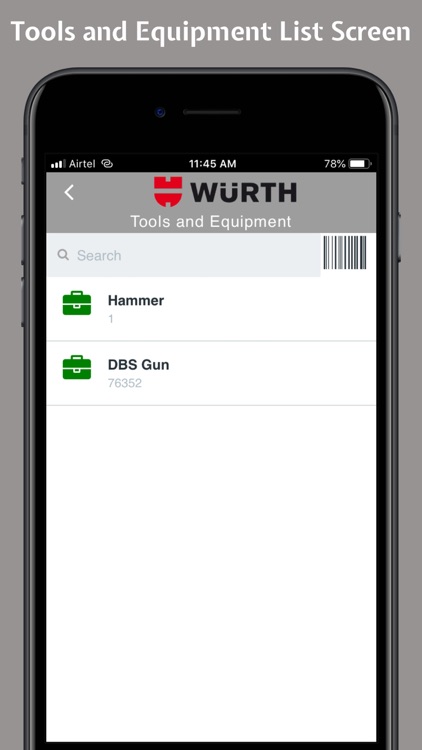 Wurth SIS-X screenshot-3