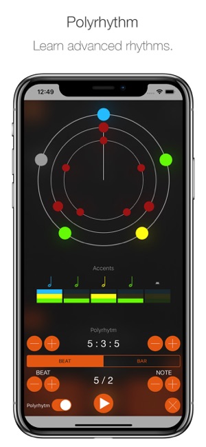 Poly 節拍器 - 吉他調音器(圖2)-速報App