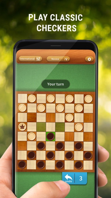 Checkers The Best Classic Game screenshot 1