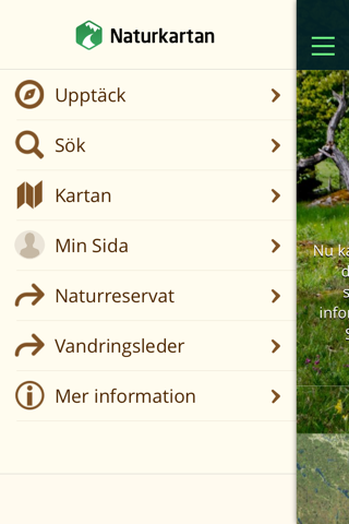 Stockholms läns Naturkarta - náhled