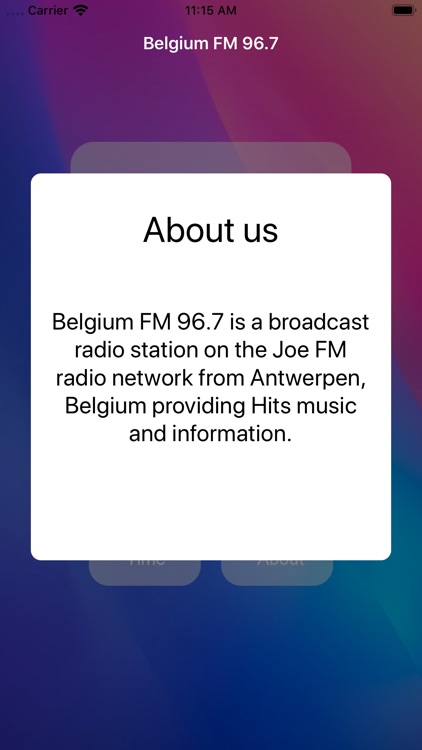 Belgium FM 96.7 screenshot-3