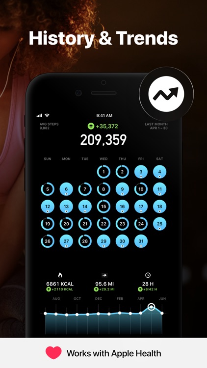 StepsApp Pedometer screenshot-7