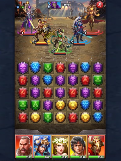 MythWars & Puzzles: RPG Match3 screenshot 9