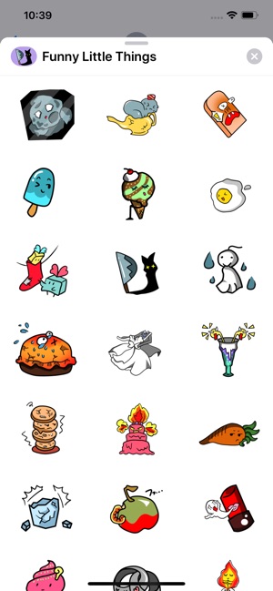 Funny Little Things Stickers