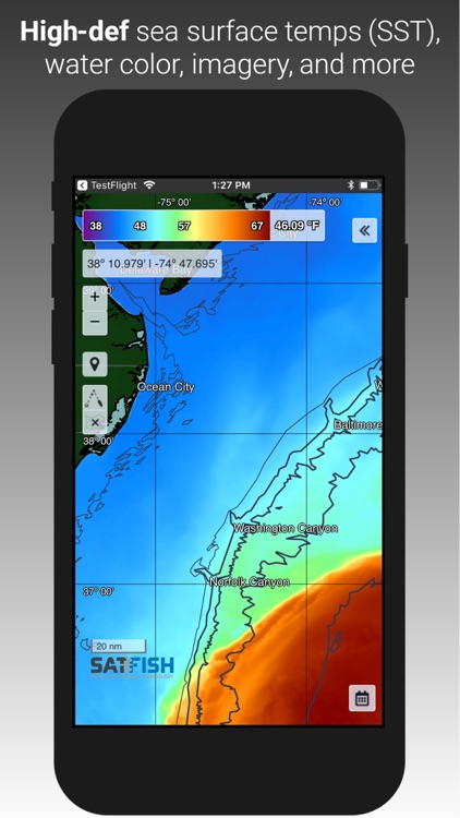 SatFish Fishing App by BDOutdoors