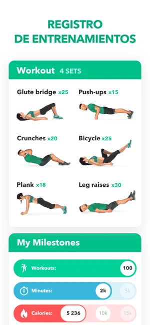 Imágen 1 Ejercicios en casa por GetFit iphone
