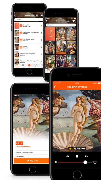 Uffizi Gallery audio guide