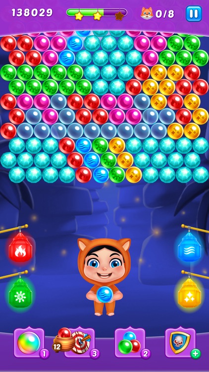 Bubble Puzzle Fox Rescue screenshot-4