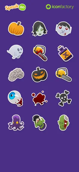 Game screenshot Iconfactory Spook On Stickers mod apk