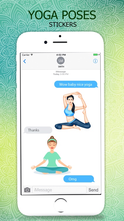 Yoga Poses Stickers Pack screenshot-3