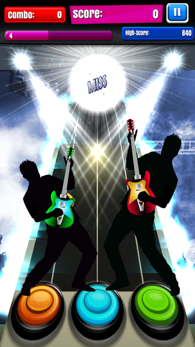 screenshot of Guitar Touch Mania 2