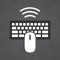 Use this app to turn your iPhone / iPad into wireless mobile keyboard and trackpad for your computer