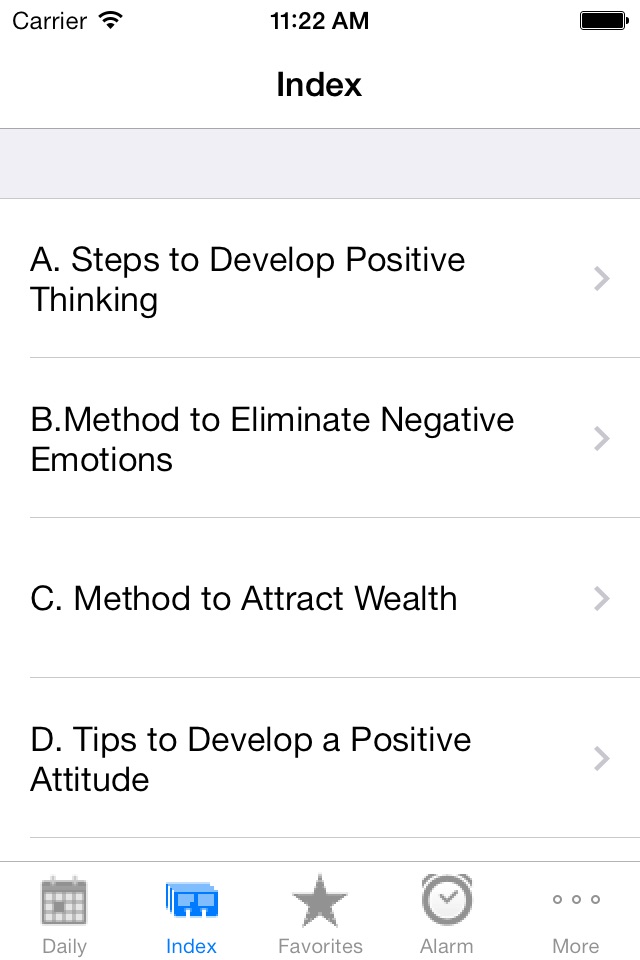 Positive Thinking Techniques screenshot 2