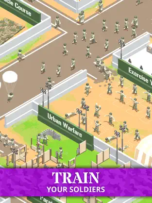Captura de Pantalla 2 Idle Army Base: Tycoon Game iphone
