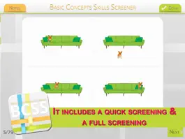 Game screenshot Basic Concepts Skills Screener apk