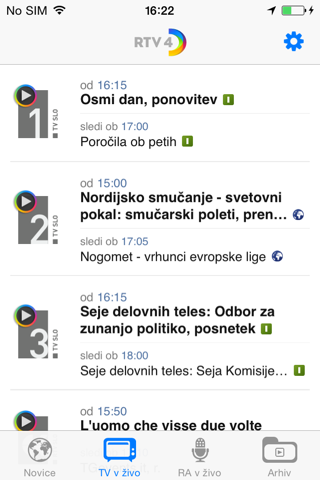 RTV Slovenija – RTV 4D screenshot 2