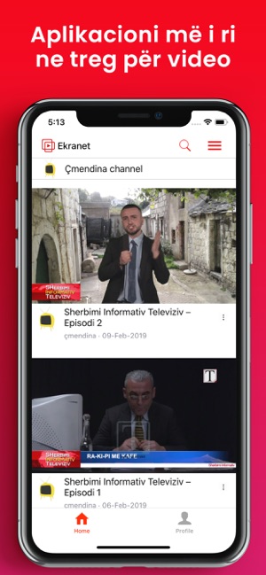 Ekranet: platforma per video(圖1)-速報App