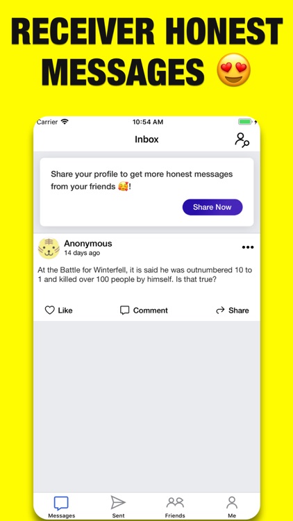 AskHonest - Anonymous Messages