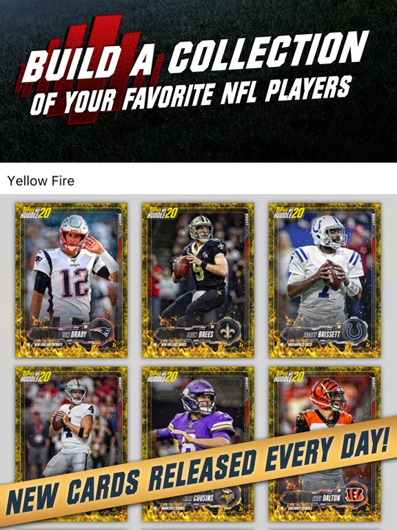 HUDDLE: The NFLPA Digital Football Trading Card Game screenshot