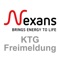 The free app "Nexans - KTG-reel empty" by the Nexans Deutschland GmbH, simplifies logistics processes in the field of cable drums and spools